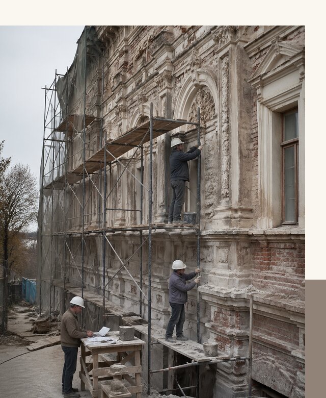 Реставрация объектов культурного наследия под ключ в Чайковском